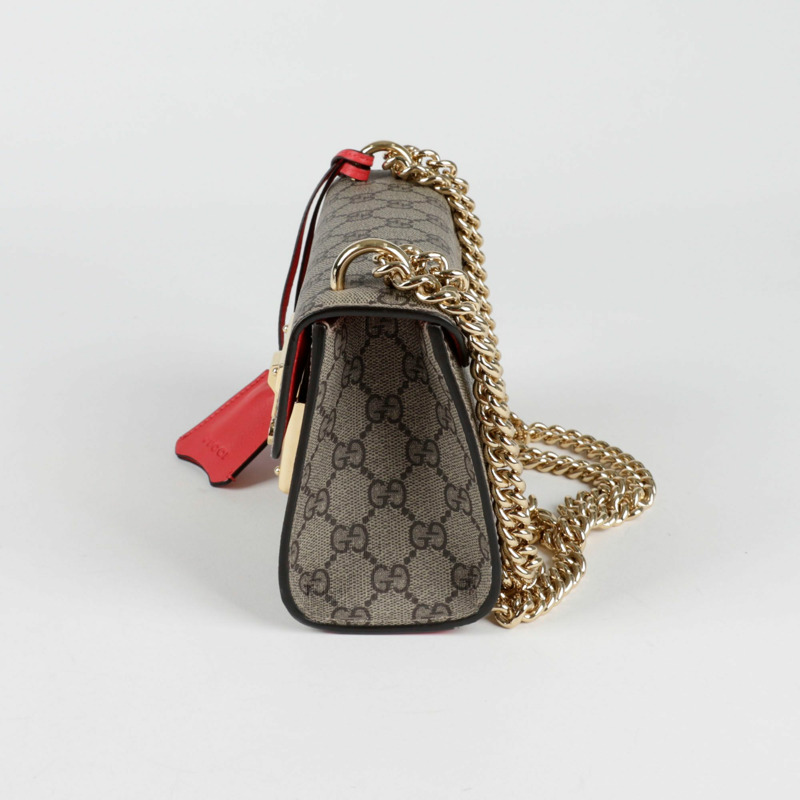 GUCCI 掛鎖 LOVE 斜背單肩包-3