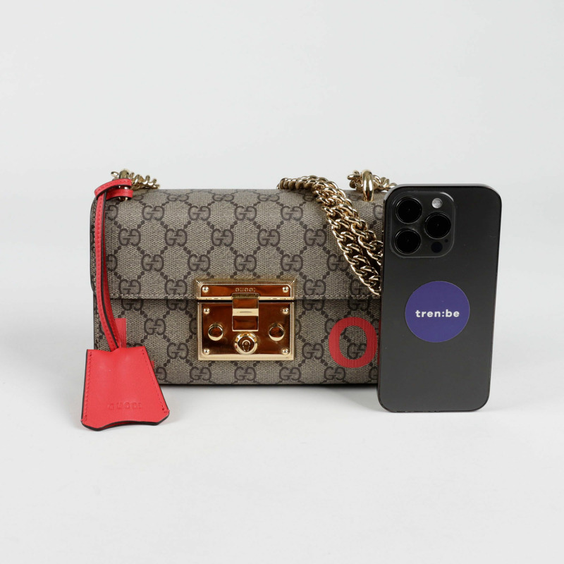 GUCCI 掛鎖 LOVE 斜背單肩包-7