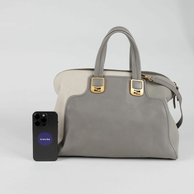 FENDI 變色龍手提單肩包-8