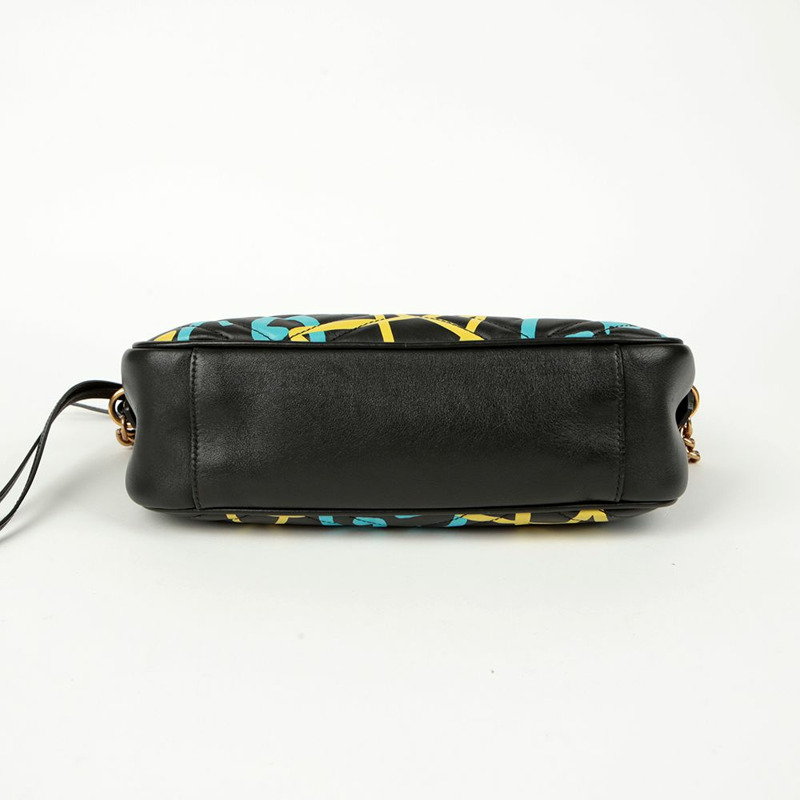 GUCCI GG Marmont Ghost Graffiti 小號單肩包-8