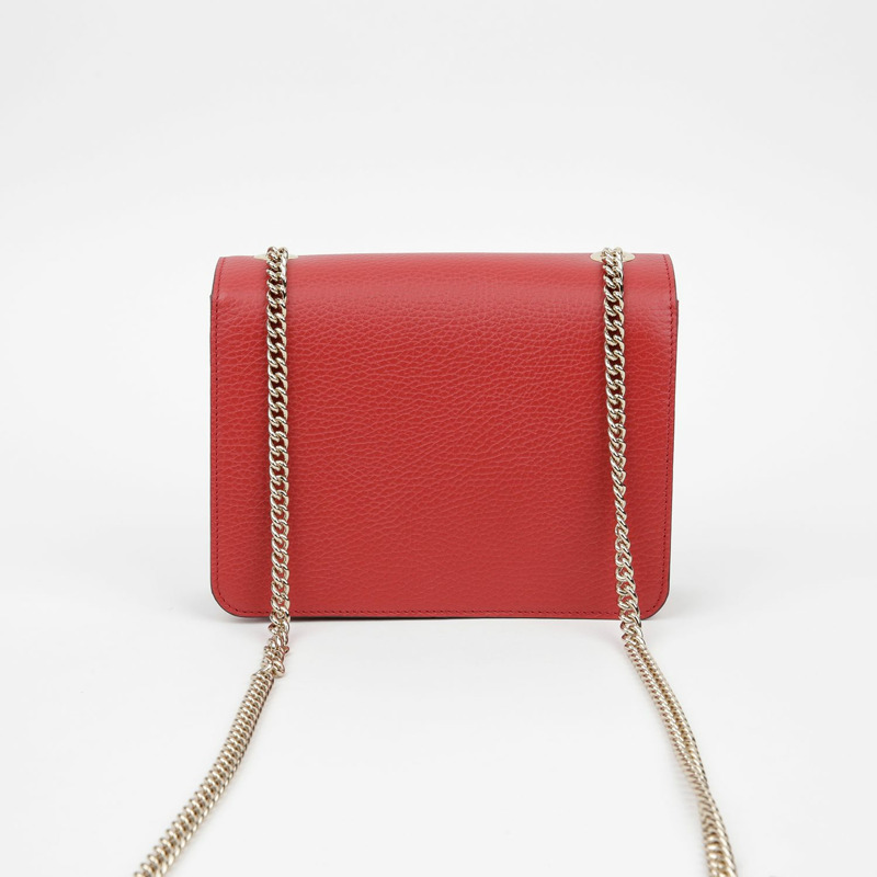 【包稅】GUCCI 510304 互扣鏈條單肩斜背包-2