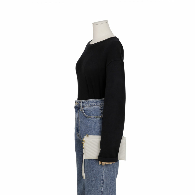 SAINT LAURENT 字母迷你手袋-10