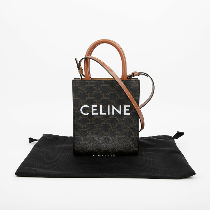 CELINE Vertical Cabas 迷你托特單肩包 194372BZK-0