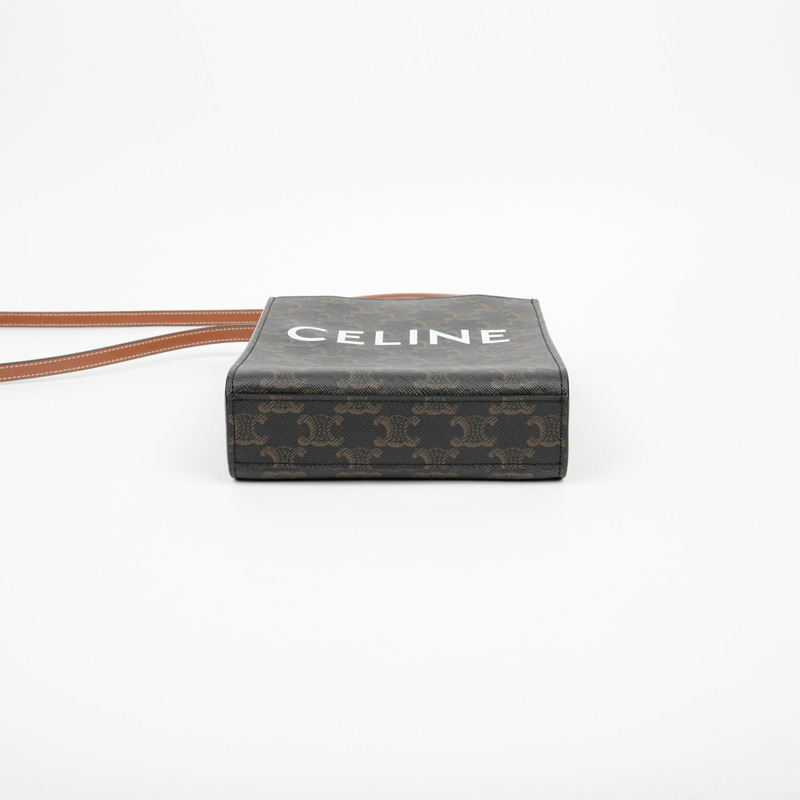 CELINE Vertical Cabas 迷你托特單肩包 194372BZK-4