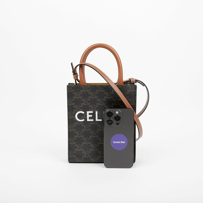 CELINE Vertical Cabas 迷你托特單肩包 194372BZK-5