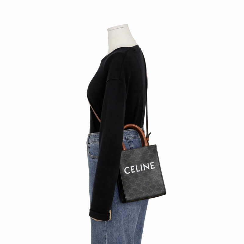CELINE Vertical Cabas 迷你托特單肩包 194372BZK-7