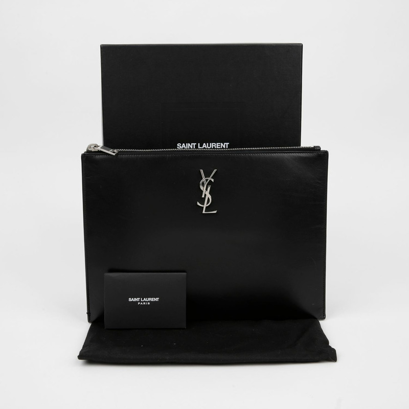 SAINT LAURENT 平板電腦手拿包 453249-0