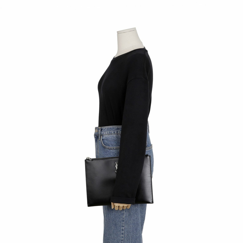 SAINT LAURENT 平板電腦手拿包 453249-12