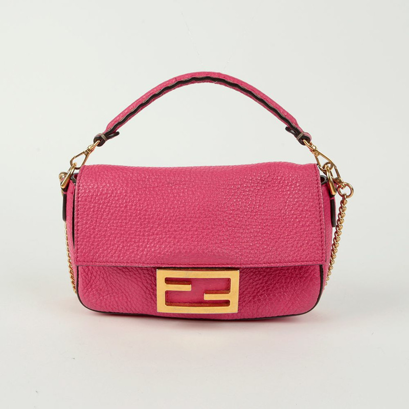 FENDI 8BS017 迷你法國麵包托特單肩包-1