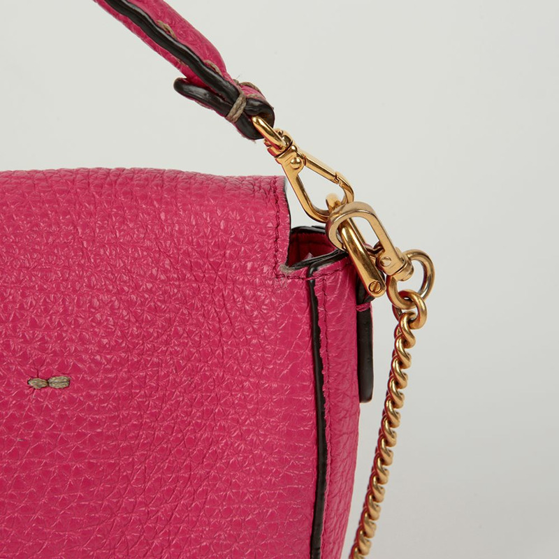 FENDI 8BS017 迷你法國麵包托特單肩包-5