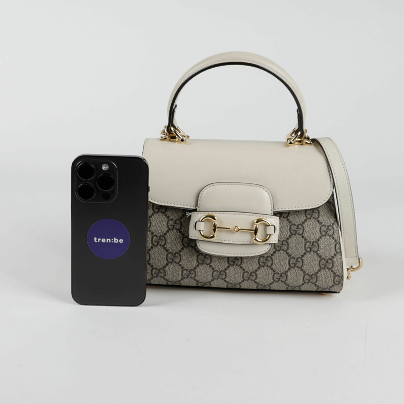 GUCCI Horsebit 迷你托特單肩包-7