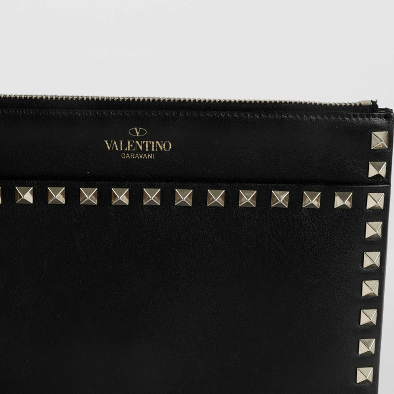 VALENTINO Rockstud 肩帶手拿包-1