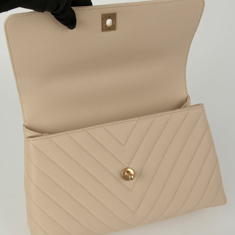 CHANEL Caviar Skin Coco Handle 中型托特單肩包 A92991-9