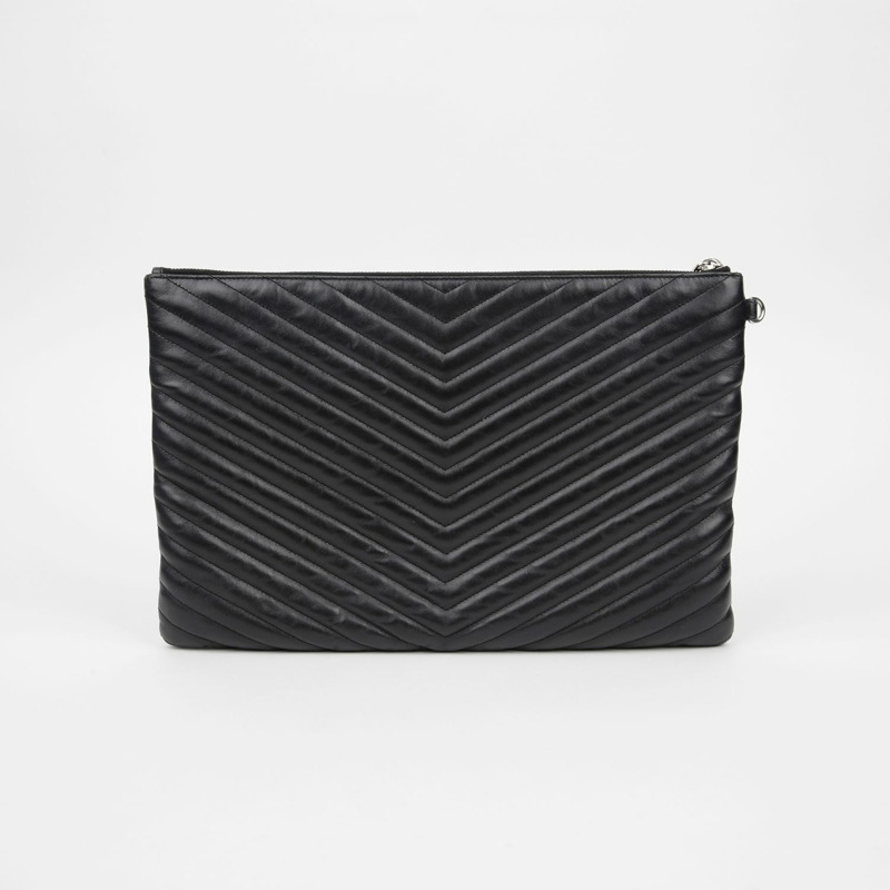 SAINT LAURENT Monogram 資料夾手拿包 440222-2