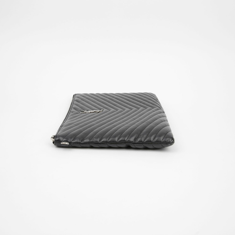 SAINT LAURENT Monogram 資料夾手拿包 440222-3