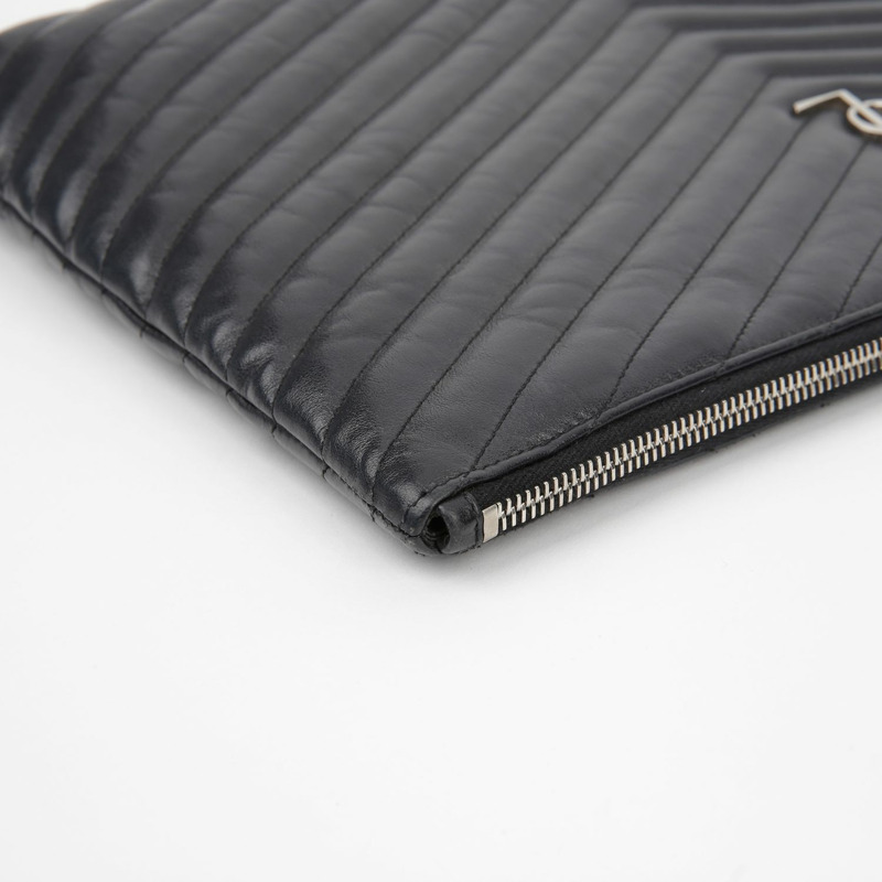SAINT LAURENT Monogram 資料夾手拿包 440222-7