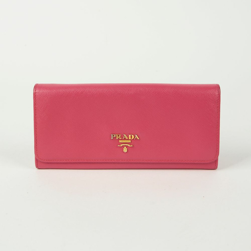 PRADA 1M1132 金屬標誌錢包-0