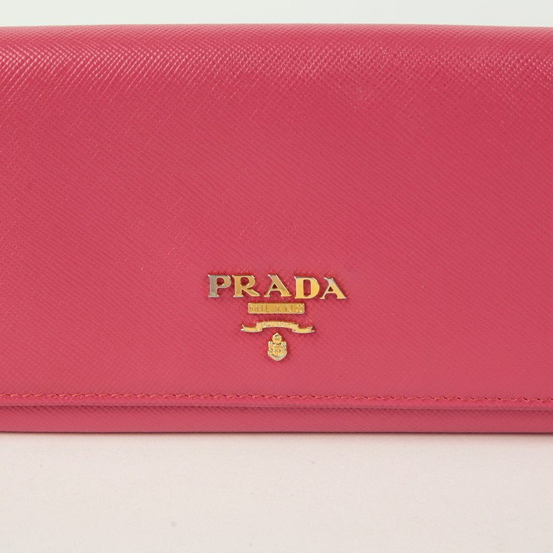 PRADA 1M1132 金屬標誌錢包-1
