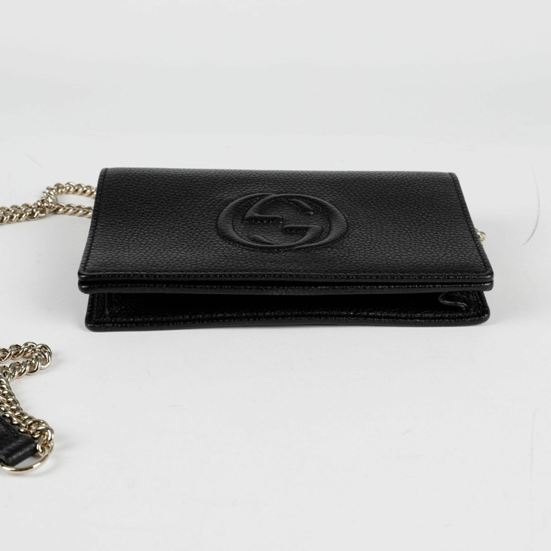 GUCCI 互扣式 Soho 鏈條單肩斜背包-7