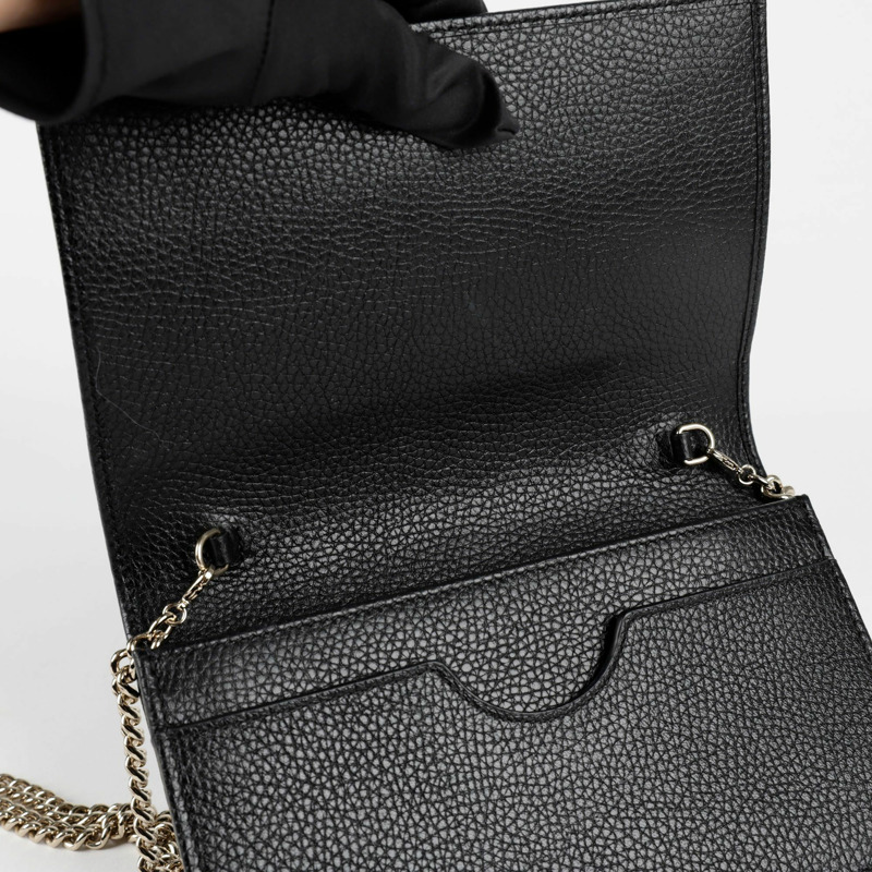 GUCCI 互扣式 Soho 鏈條單肩斜背包-9