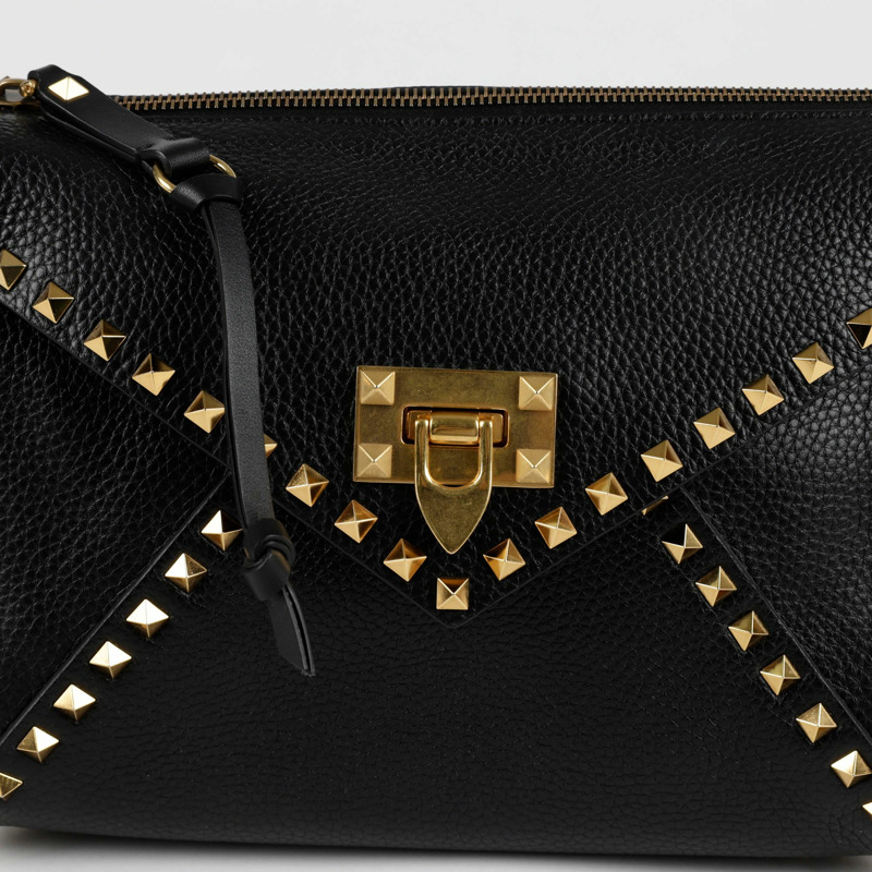VALENTINO Rockstud 肩斜背包 2B0E56-1
