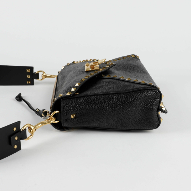 VALENTINO Rockstud 肩斜背包 2B0E56-3