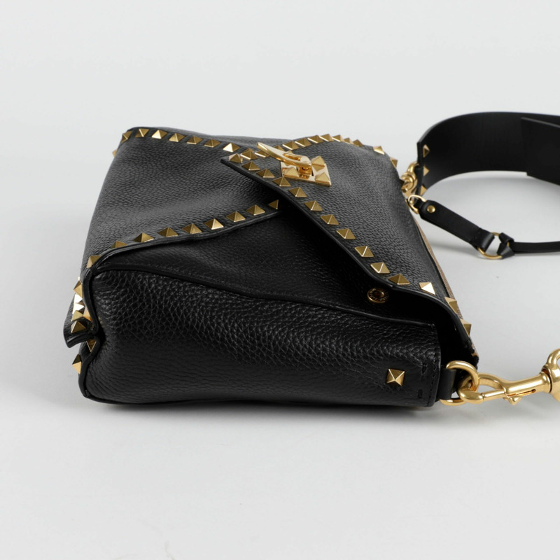 VALENTINO Rockstud 肩斜背包 2B0E56-5