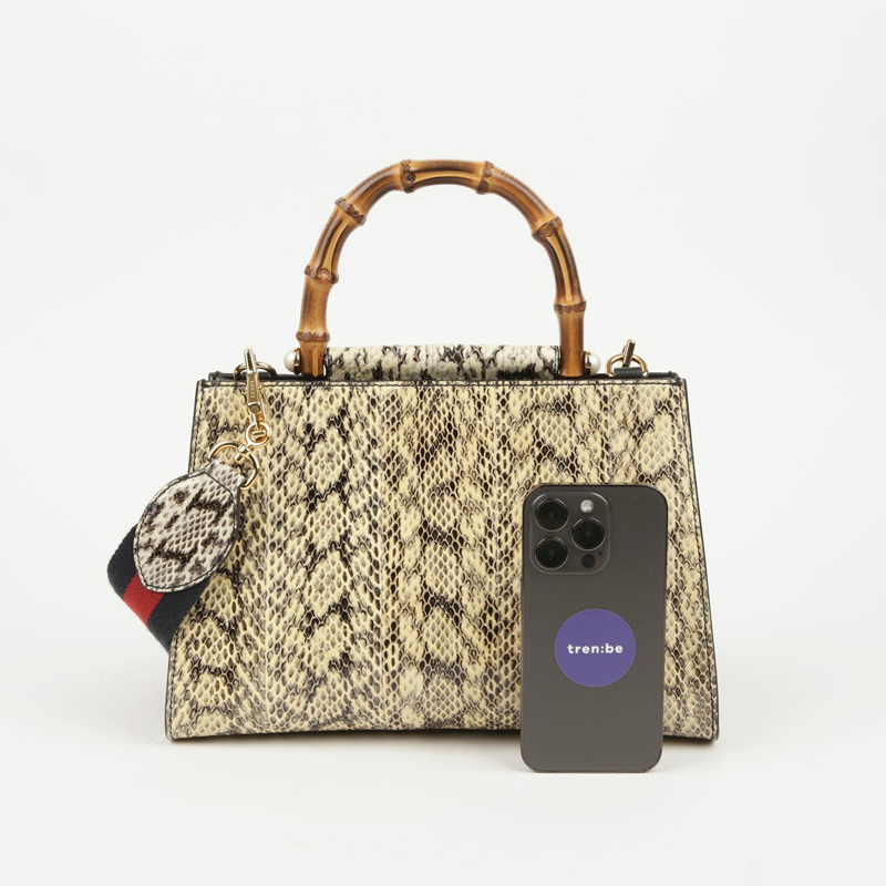 GUCCI Nympheas 竹製手提包與單肩包-7