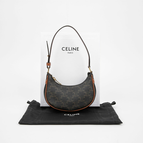 CELINE 10I602DS1 Ava 迷你 Hobo 單肩包