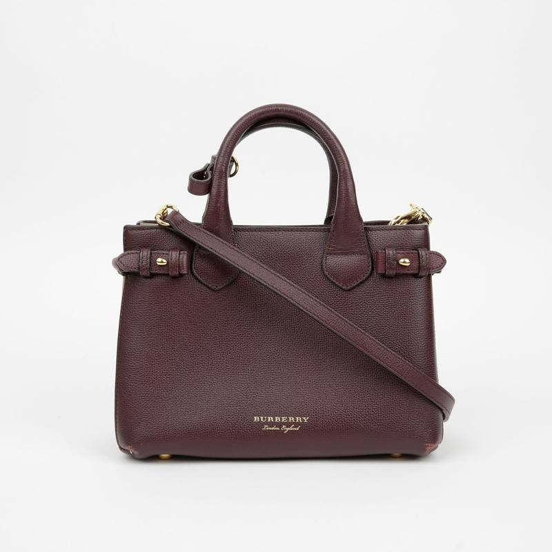 BURBERRY Banner 小號托特單肩包-1