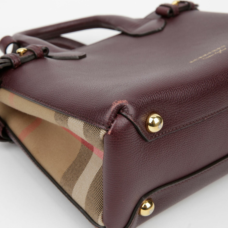 BURBERRY Banner 小號托特單肩包-7