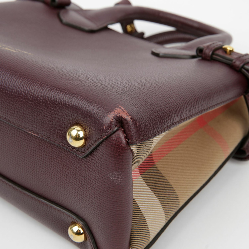 BURBERRY Banner 小號托特單肩包-8