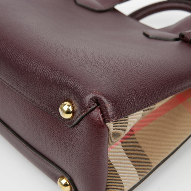 BURBERRY Banner 小號托特單肩包-11