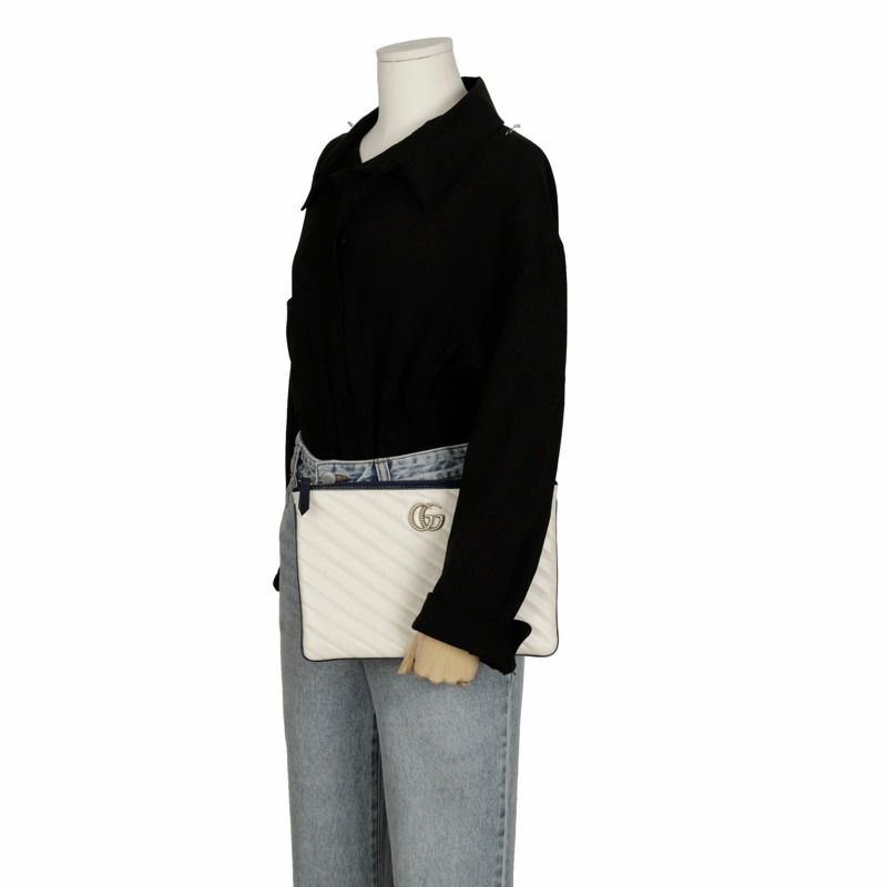 GUCCI GG Marmont 手拿包-8