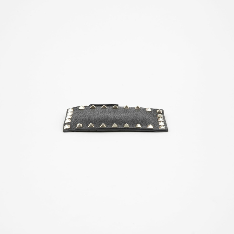 VALENTINO Rockstud 拉鍊卡包錢包-7
