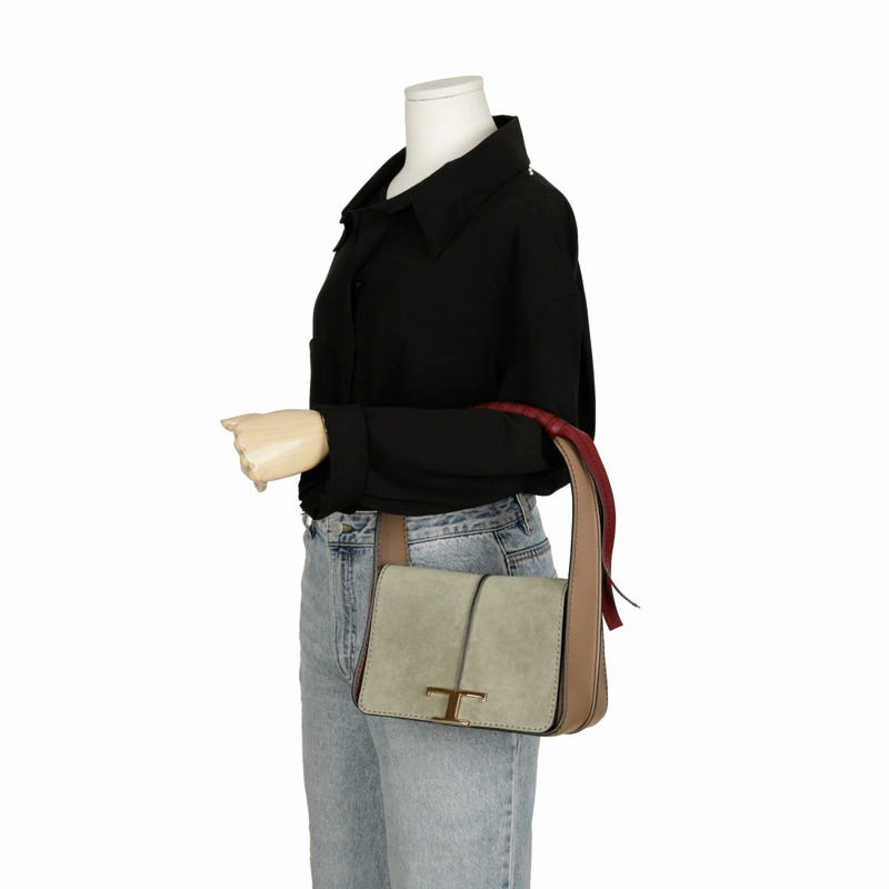 TODS 永恆迷你托特肩背包 0100QH48P50-8
