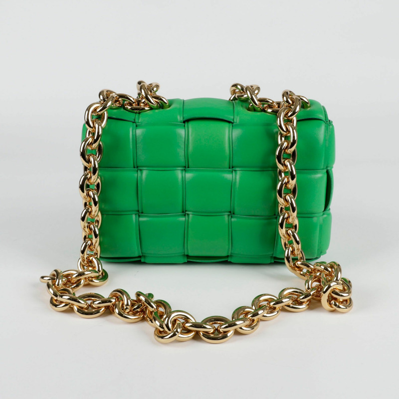 【包稅】BOTTEGA VENETA 鏈條卡附單肩斜背包-2