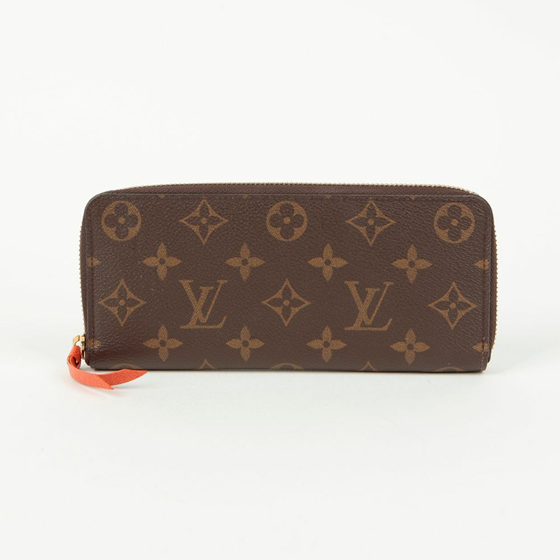 LOUIS VUITTON Clemence 拉鍊長錢包-0