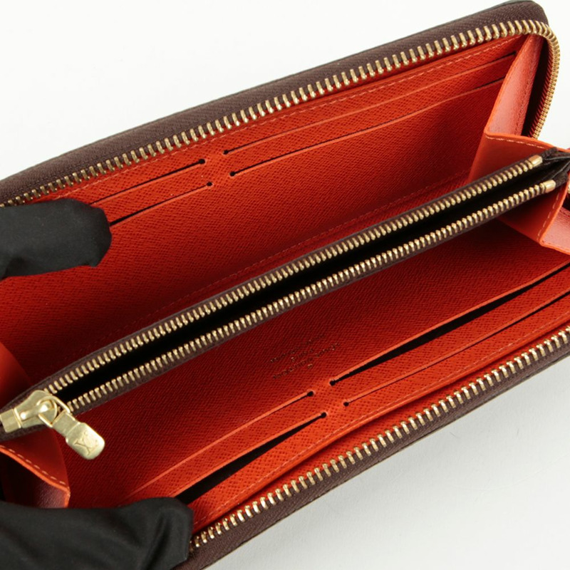 LOUIS VUITTON Clemence 拉鍊長錢包-5