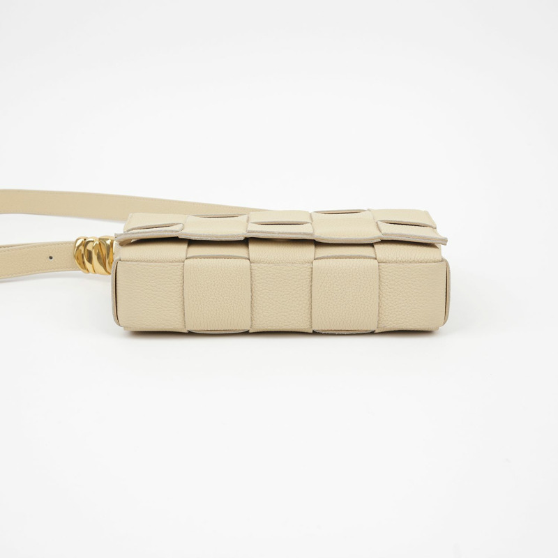 BOTTEGA VENETA Intrecciato 盒式單肩斜背包-6