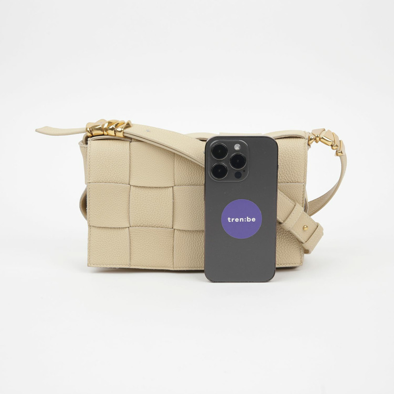 BOTTEGA VENETA Intrecciato 盒式單肩斜背包-7