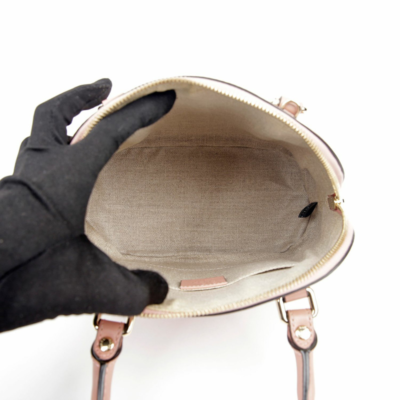 【包稅】GUCCI 圓頂迷你手提單肩包-11