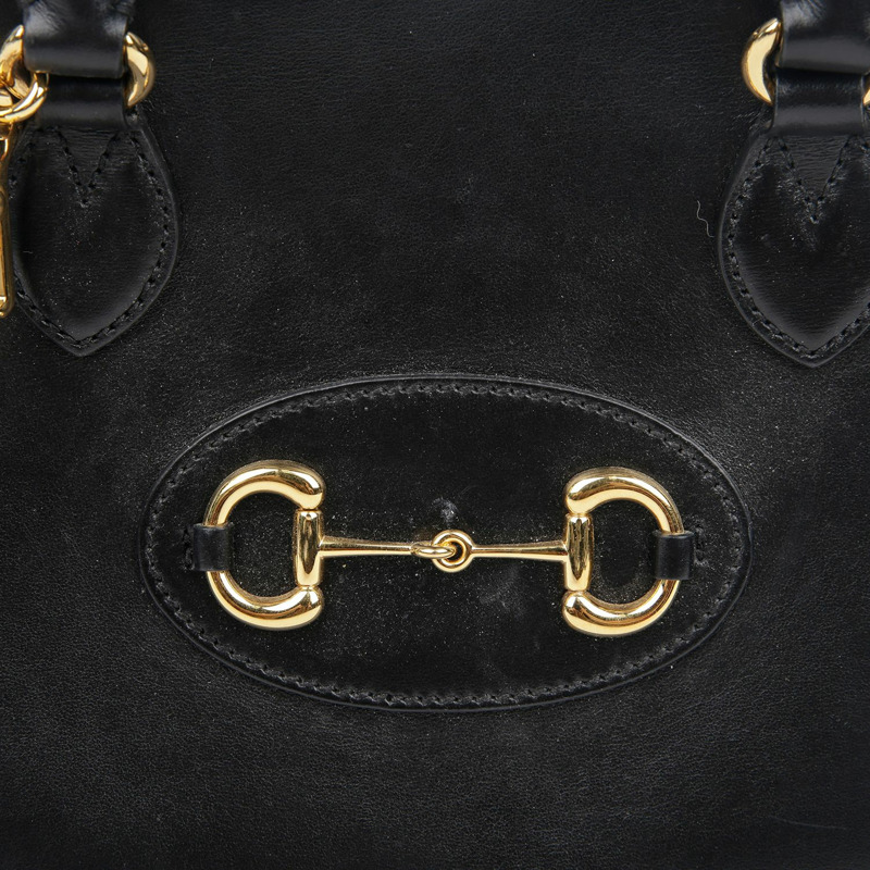 GUCCI Horsebit 1955 小號頂部提把托特單肩包-1