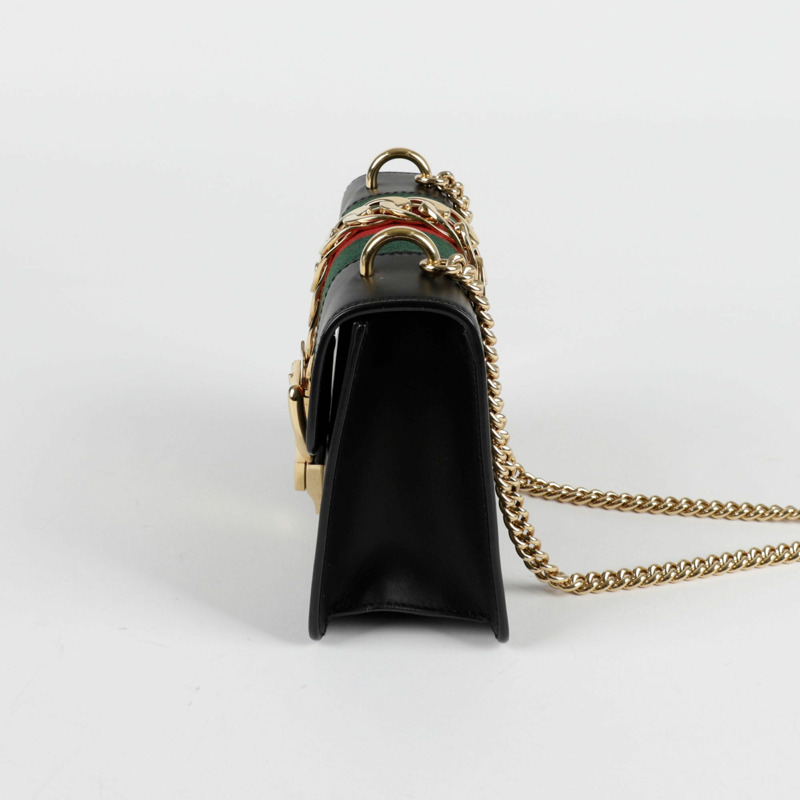 GUCCI 銀色迷你肩斜背包-2