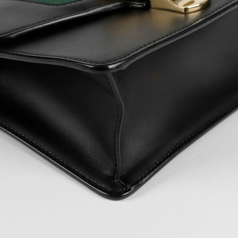 GUCCI 銀色迷你肩斜背包-7