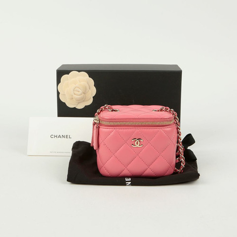 CHANEL Vanity 迷你化妝鏈斜背包