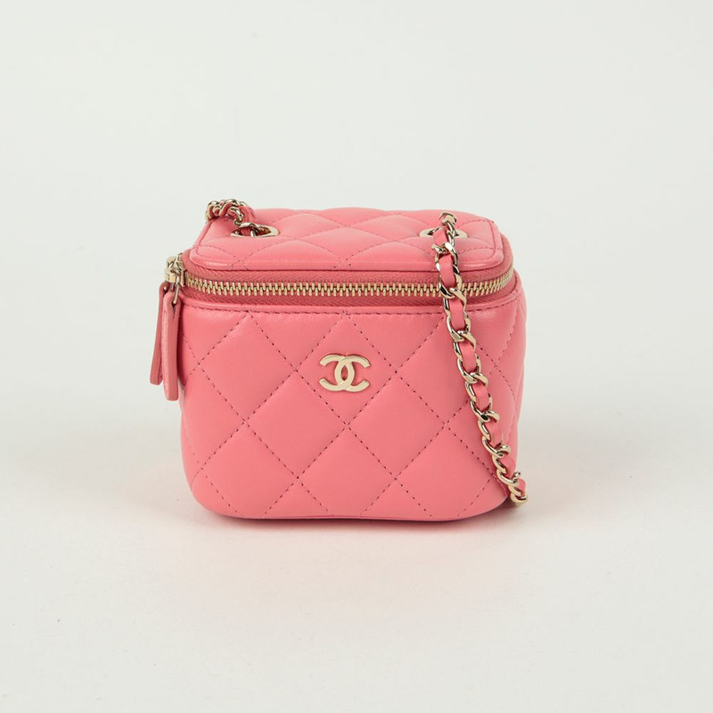 CHANEL Vanity 迷你化妝鏈斜背包-1