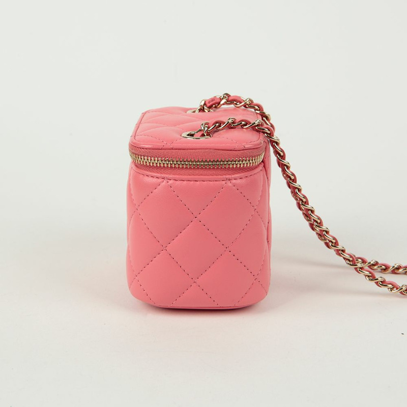 【包稅】CHANEL 迷你化妝鏈斜背包-5