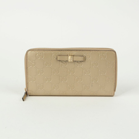 GUCCI 絲帶長錢包