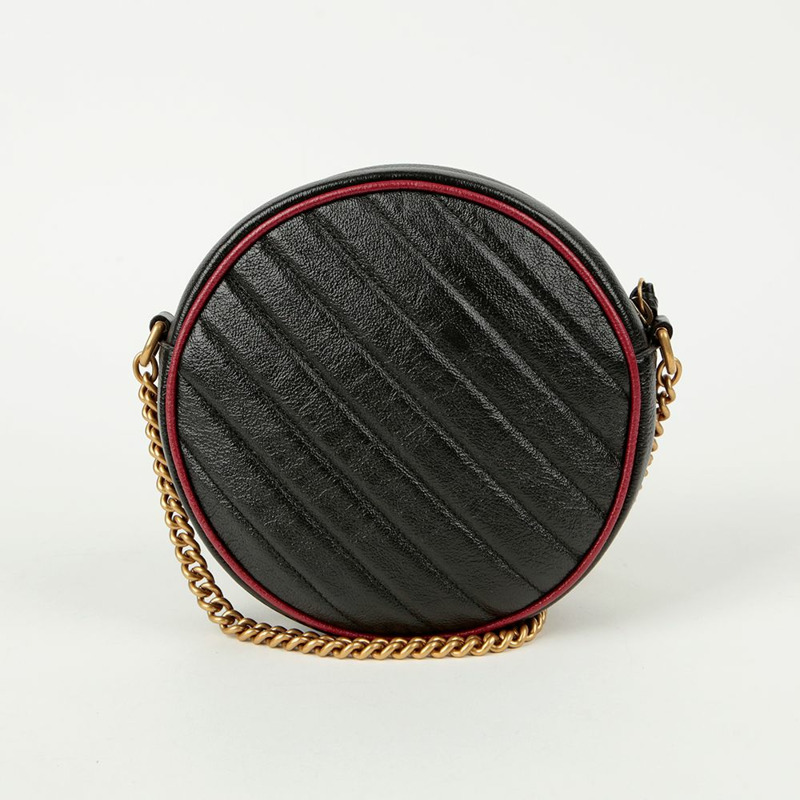 【包稅】GUCCI 550154 Marmont 迷你圓形單肩斜背包-3